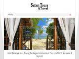 Safari Tours & Travel website