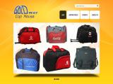 Goldway Cap House canvas laptop backpack