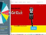 Kit-Cat Klock Official Website animated scenes