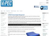 Vipec Engine Management, Main Pa features