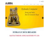Auriga Machinery India hydraulic breakers excavators