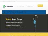 C. Bole & Co. hydraulic diaphragm pumps