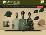 K. D. Military Stores jacket cap