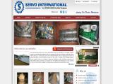 Servo International cardboard packaging machine