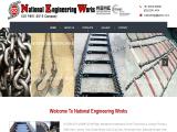 National Engineering Works alloy wheel rim